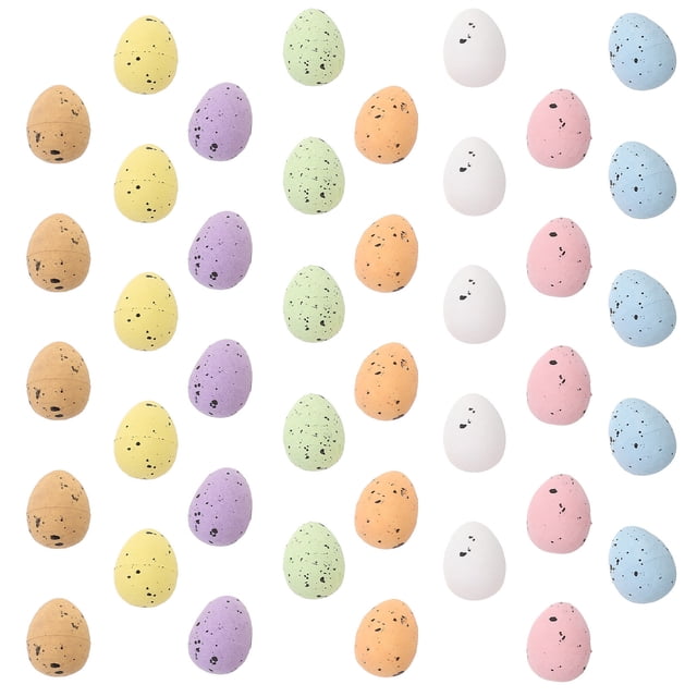 unbranded 100Ud Huevos Decorativos De Espuma Imitación Para Escenas Y Fiestas De Pascua