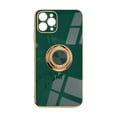 thumbnail image 2 of Case 1, Soft TPU Silicone Protective Cover with Foldable Back Finger , For 12 Pro, other Green For 12 Pro, 2 of 7