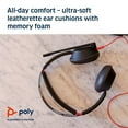thumbnail image 3 of Poly - formerly Plantronics - Blackwire 5220 USB-A Wired Headset (Plantronics) - Flexible Noise-Canceling Boom Mic - Ergonomic Design - Connect to PC/Mac, Mobile via USB-A or 3.5 mm, 3 of 6