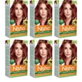 thumbnail image 1 of Nisha Crème Hair Color, Permanent Long-Lasting Reddish Hair Dye Color, Mahogany, 4.23 oz (Pack of 6), 1 of 9