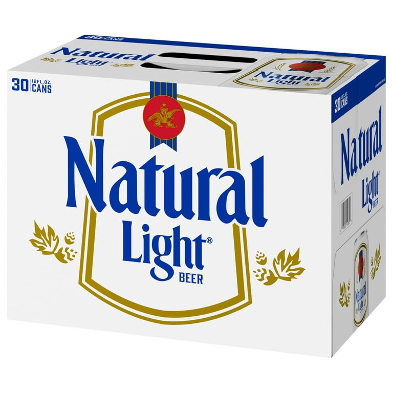 Natural Light Lager Domestic Beer 30