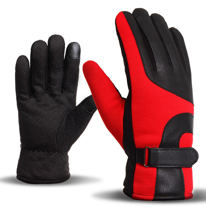 Winter Men Women Touch Screen Windproof Waterproof Outdoor Sport Driving Gloves