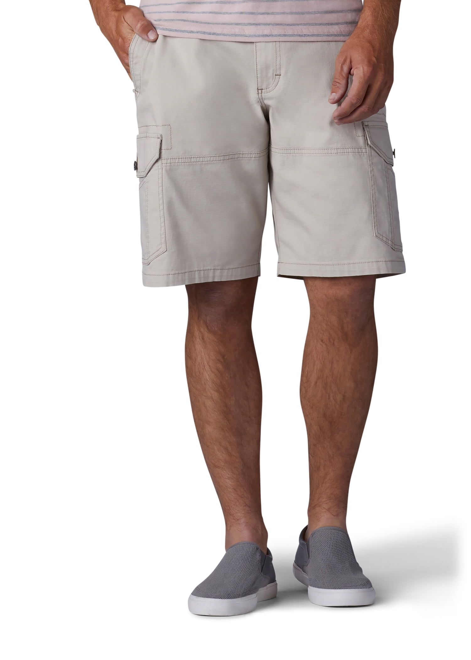 Lee Cooper New Classic Cargo Shorts Mens Short Trousers Cargo-pockets Waistband 