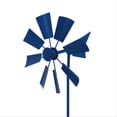 thumbnail image 4 of Garden Metal Rotary Windmill Plug-In Outdoor Decoration for Backyard Patio Durable Sturdy Design with Reflective Paint Finish, 4 of 5