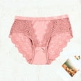 thumbnail image 6 of Sunvit-Panties Juniors Pink High Waisted Lace Panties (Size S) - Nylon Spandex, Wide Waistband, Soft for Everyday & Special Moments, 6 of 9