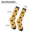 thumbnail image 5 of Fotbe Corgi print Women's Men's Novelty Crew Socks Cotton Socks Knee High Socks for Walking,Running,Nurses,Pregnancy, 5 of 9