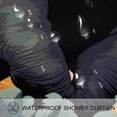 thumbnail image 3 of yowmns Waterproof Printed Shower Curtain Set with Hooks - Bathroom Decoration for Shower Curtains, 3 of 6