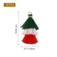 thumbnail image 2 of Uxcell 10 Piezas de Borlas Tri-Capa Pequeñas 1.6" Mini Charm de Borlas para Proyectos de DIY Verde Blanco Rojo, 2 of 7