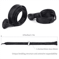 thumbnail image 4 of 14Pcs Fishing Rod Cover,Casting/Spinning Fishing Rod Socks Braided Mesh Rod Sleeve Cover Protector Pole Gloves, 4 of 7
