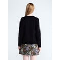 thumbnail image 3 of Free Assembly Women's and Women's Plus Cashmere Sweater with Long Sleeves, Sizes XS-4X, 3 of 6