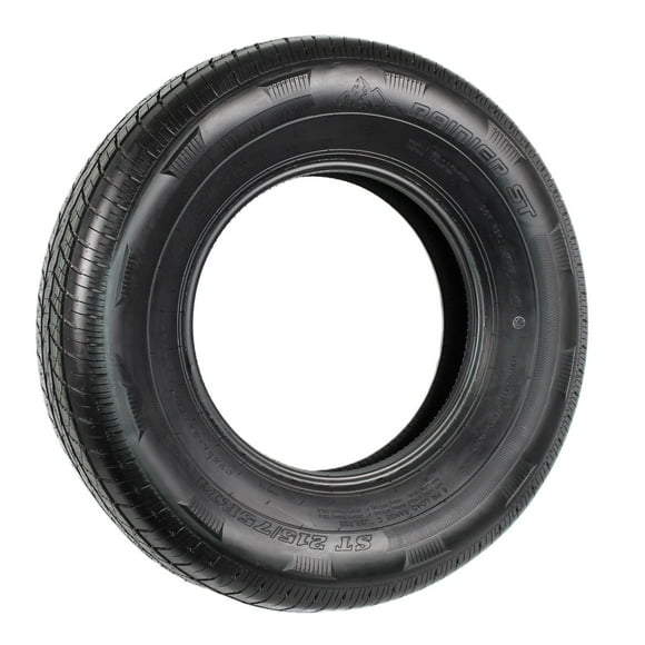 eCustomrim ST215/75R14 DEEP TREAD Steel Belted Radial Trailer Tire Load C 1870 Lbs. - 6 Year Warranty w/Free Roadside