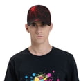 thumbnail image 4 of Fotbe Red Spider On The Web Gorro Clásico de Béisbol, Gorra Ajustable con Broche Snapback, Gorro de Exterior de Algodón Suave, 4 of 6