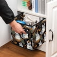 thumbnail image 5 of Animal Large Capacity Foldable Storage Basket with Handle, 10.8"x10.5"x10.6" - Storage Bins, Storage Containers, 5 of 6