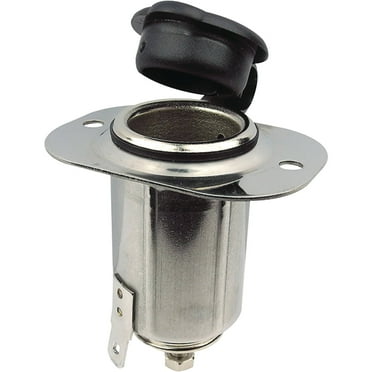 SeaChoice  15131; 304 Stainless Steel 12V Socket