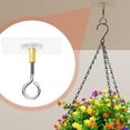thumbnail image 7 of SPRING 8Pc No Drilling Required Used To Hang Small Plant Lanterns Jewelry Hook, 7 of 7