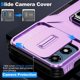 thumbnail image 2 of Funda para GANGXUN Motorola Moto G22 - Soporte metálico, Función magnética, Morado, 2 of 5