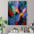 thumbnail image 4 of Fluid Abstract Art Canvas Print Meditation Room Home Wall Decor, 4 of 8