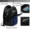 thumbnail image 4 of Easygdp Space Galaxy Mochila para Laptop de Viaje con Puerto USB, Mochila para Laptop con Puerto de Carga USB para Mujeres y Hombres, 4 of 7