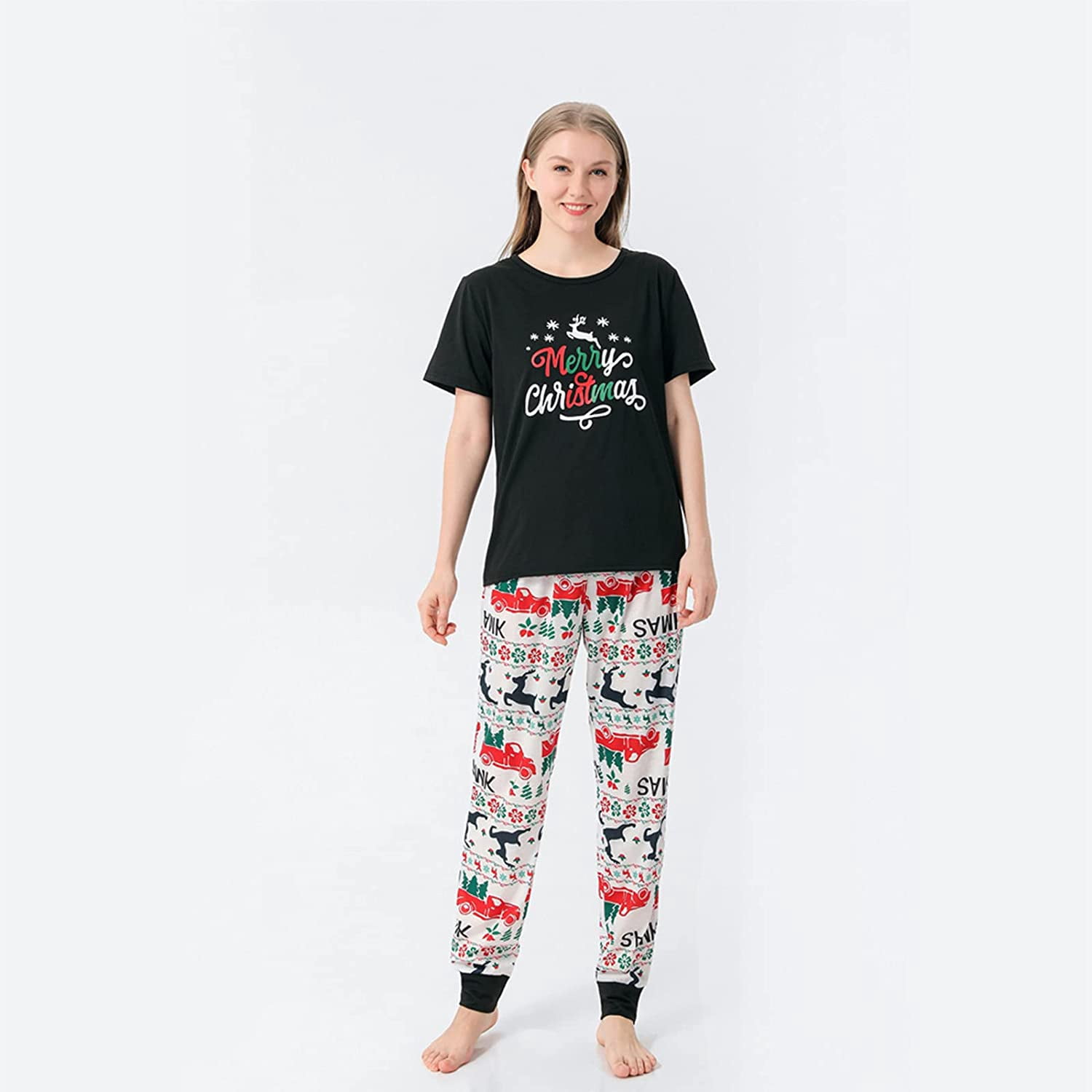 Family Christmas Pjs Matching Sets 