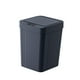 thumbnail image 4 of Cubo de basura inteligente Cubo de basura doméstico Contenedor de basura inodoro Cubo de basura de inducción Cubo de basura para estudio Inodoro Baño azul Soledad Bote de basura de inducción, 4 of 10