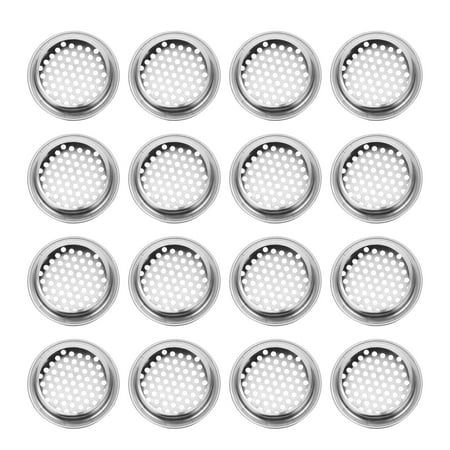 

Vent Hole Air Round Cover Soffit Louver Covers Floor Heat Ventilation Vents Steel Metal Honeycomb Grille Register