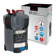 Aquatop Canister Filter 3 Stage, 264GPH Super Quiet Vortex Easy Prime for Aquariums up to 75 Gal, all media included, CF300 MKII