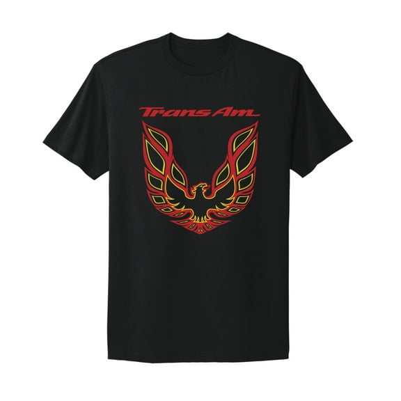 Pontiac Firebird Trans Am Logo Black T-Shirt