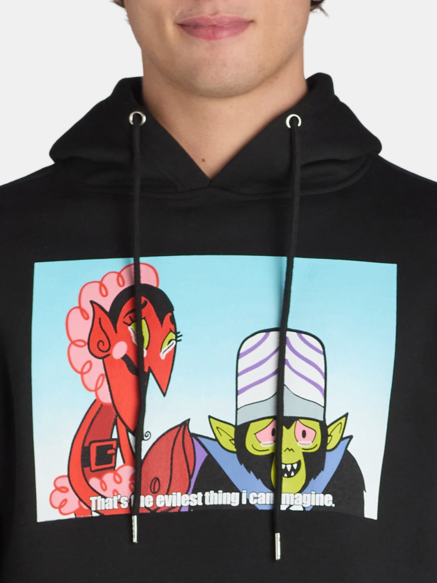 Powerpuff Girls Men's and Big Men’s Villains Graphic Hoodie, Sizes S-3XL