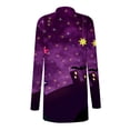thumbnail image 5 of Cardigan Sweater for Women Lightweight Loose Casual Open Front Pumpkin/Ghost Printed Long Sleeve Jacket Outwear (XX-Large, Gray), 5 of 5