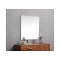 thumbnail image 5 of Elegant Decor Soft Corner Metal Square Mirror 48X48 Inch In Silver, 5 of 9