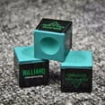 thumbnail image 3 of 8A Billiards Chalk Pool Cue Chalk Snooker Chalk Billiard Accessories Green 2PCS, 3 of 6