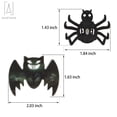 thumbnail image 6 of Gustave 20 LED Bat Lights Halloween String Lights Home Indoor Outdoor Decoration Party Garden Yard Decor Steady Warm Light, 9.8ft/3m, 6 of 10