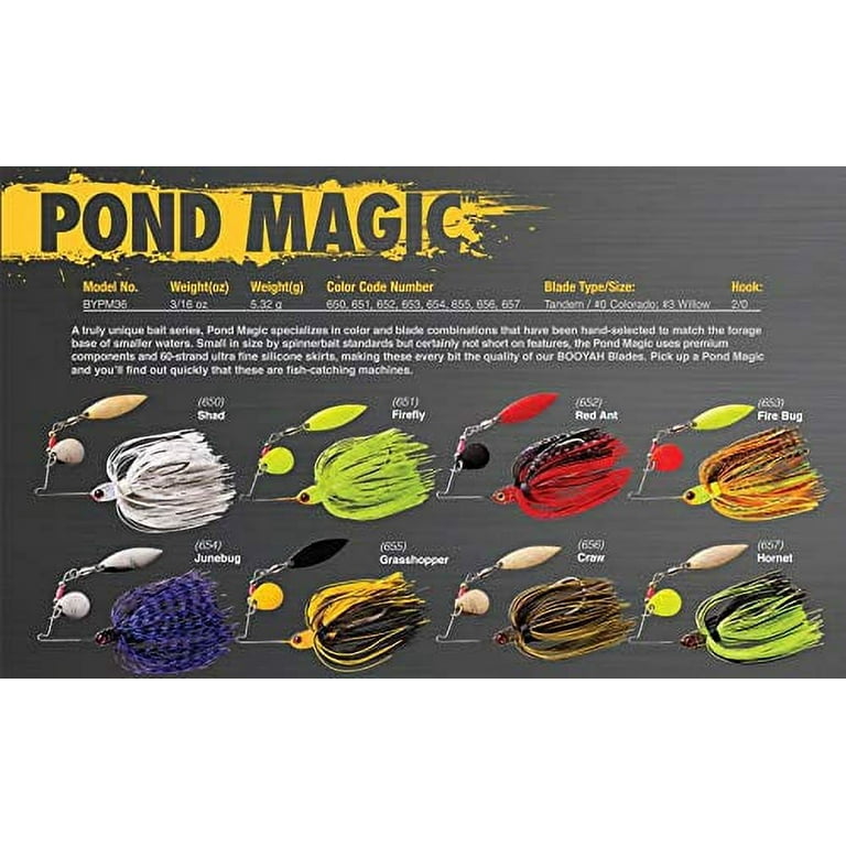 BOOYAH Pond Magic Spinnerbait Fire Bug 3/16 oz.