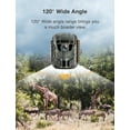 thumbnail image 5 of CAMPARK Trail Camera with SD Card 24MP 1080P Game Camera with Night Vision Waterproof Trail Cam for Hunting, 5 of 11