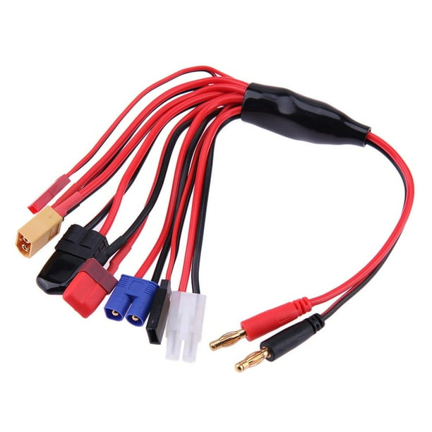 8 in 1 Lipo Battery Charger Multi Charging Plug Convert Cable for RC
