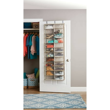 Better Homes Gardens Over The Door Shoe Organizer Brown