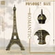 thumbnail image 2 of Decoración para tartas Shimeyao con la Torre Eiffel de 15 cm, decoración parisina (3 unidades), 2 of 7