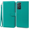 thumbnail image 1 of Note 11 Case For Xiaomi Redmi Note 11 11S Case Leather Wallet Flip Case For Redmi Note 11 Pro Phone Cases Note 11S Cover Fundas Cyan -Strap Note 11, 1 of 6
