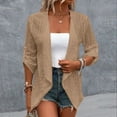 thumbnail image 6 of Women's Oversized Long Sleeve Jacket Coats Outerwear Blazers, Solid Color Loose Fit Casual Streetwear Travel Outfits, Fashion Essential Gift for Women | CSEONE,Green L, 6 of 7