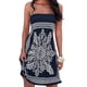 thumbnail image 1 of Vestidos de verano para mujer, vestidos playeros sin tirantes, estilo bohemio, con estampado floral, 1 of 5