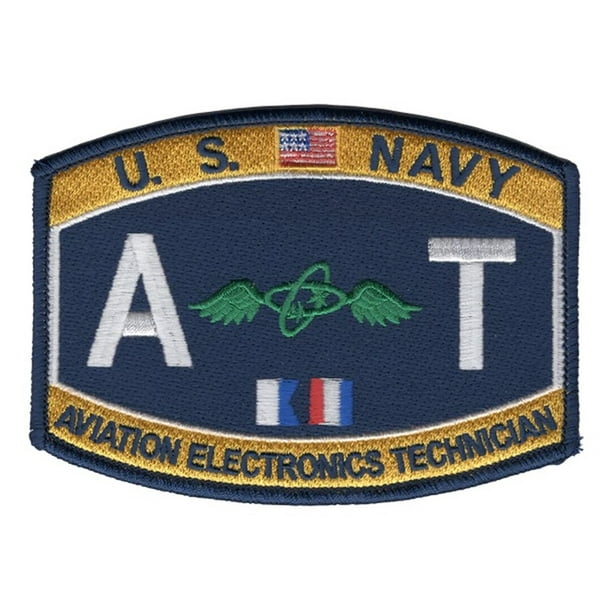 United States Navy Rating AT Aviation Electronics Technician Patch