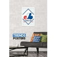 thumbnail image 2 of MLB Montreal Expos - Retro Logo 19 Wall Poster, 14.725" x 22.375", Framed, 2 of 3