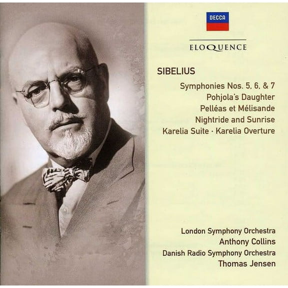 Collins / Jensen - Eloq: Sibelius - Symphonies Nos 5-7 - Classical - CD