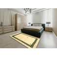 thumbnail image 4 of Ahgly Company Indoor Rectangle Contemporary Copper Green Solid Area Rugs, 2' x 4', 4 of 6