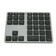 thumbnail image 5 of Teclado numérico inalámbrico, interruptor de tijera de 35 teclas BT5.0, carcasa de aleación de aluminio, teclado numérico para escritorio, portátil y tableta, 5 of 10
