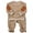 Khaki, variant on Toddler Boy Clothes Set Toddler Baby Boy Clothes Long Sleeve Sweatshirt Pants Set Fall Winter Outfit,AG 18-24 Months