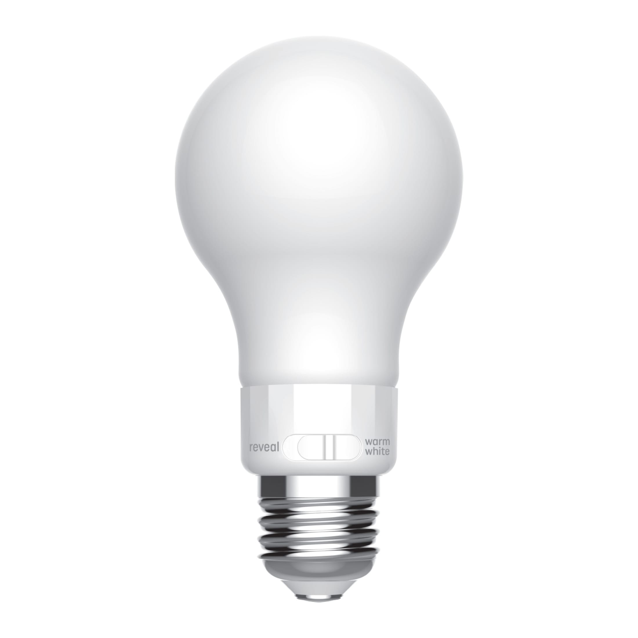 (2 pack) GE Reveal HD+ LED Light Bulbs, 60 Watt, A19 Bulbs, Medium Base, 4pk