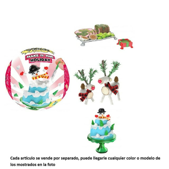 Figura Minicoleccionable Miniverse Creaciones Mini Navideñas artículo sorpresa
