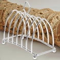 thumbnail image 3 of KAKOWELY Metal Handle Toast Holder Desktop Toast Rack Daily Use Toast Bread Rack,5.51"X4.72"X2.6", 3 of 5