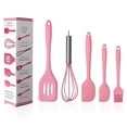 thumbnail image 2 of braveheart 5Pcs Silicone Heat Resistant Utensils Cookware Set Nonstick Cooking Tools Kitchen Baking Tool, 2 of 6
